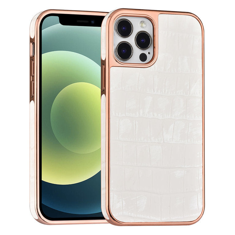 UNIQ Accessory Handyhülle Apple iPhone 12/12 Pro Struktur Weiss No.106