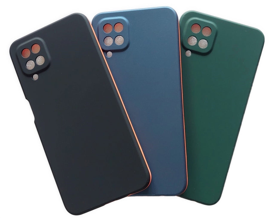 Handyhülle Samsung Galaxy A12 360° Full Body Case Schwarz, Blau, Grün –  Ambiance1