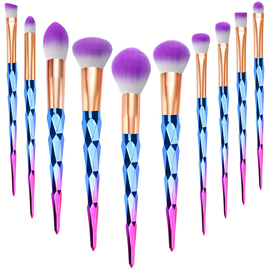 START MAKERS Pinselset Make up 10 Stück Einhorn