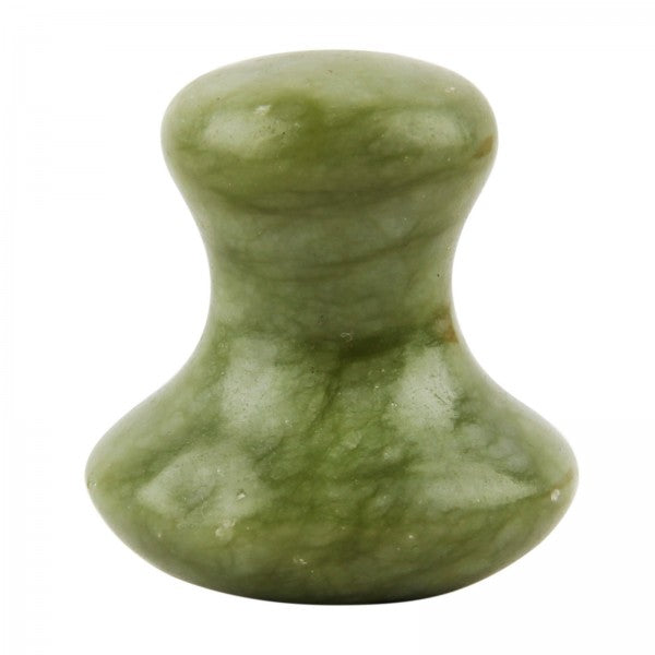Champi Gua Sha aus grünem Stein