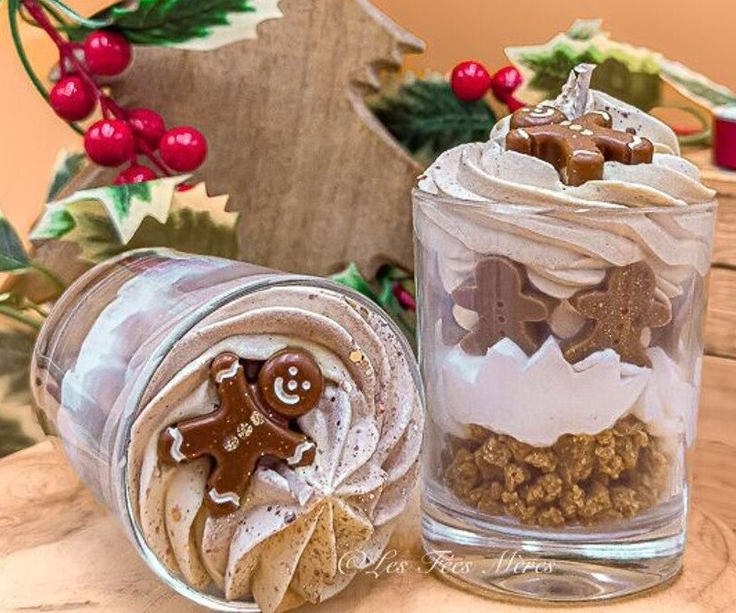 Les Fées Mères Gourmet Kerze Duftkerze Geschenk Deko Kerze - Lebkuchen - Handgefertigt- No.09