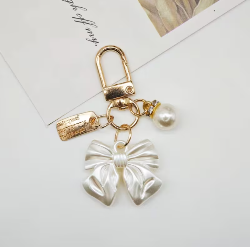 Ambiance1 Schlüssel/Taschenanhänger Schlaufe weiss