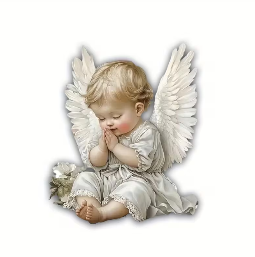 Ambiance1 Schlüsselanhänger 2D flach mit Engel