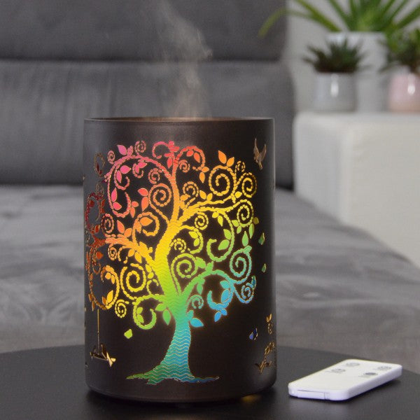 Zen Arôme Ultraschall Diffuser Diffusor für ätherische Öle oder Raumdüfte Aromatherapie mit Fernbedienung  Vita No.84