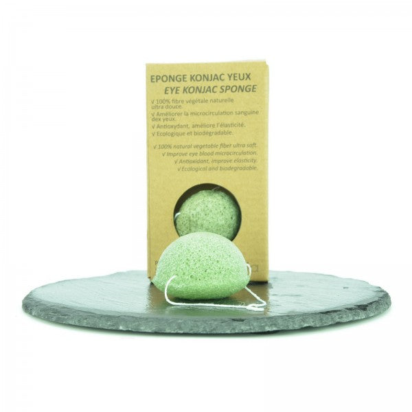 Zero Waste KONJAC-Schwamm mit Grüntee