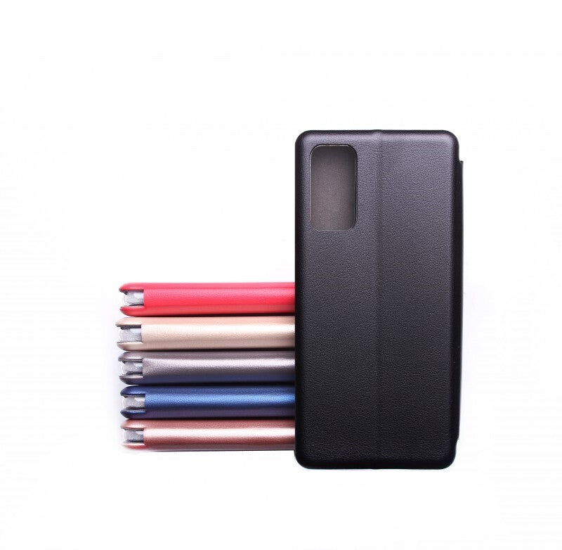 Handyhülle Samsung Galaxy S20 FE Wallet Book-Case Kunstleder Blau, Rot, Schwarz, Rosa 