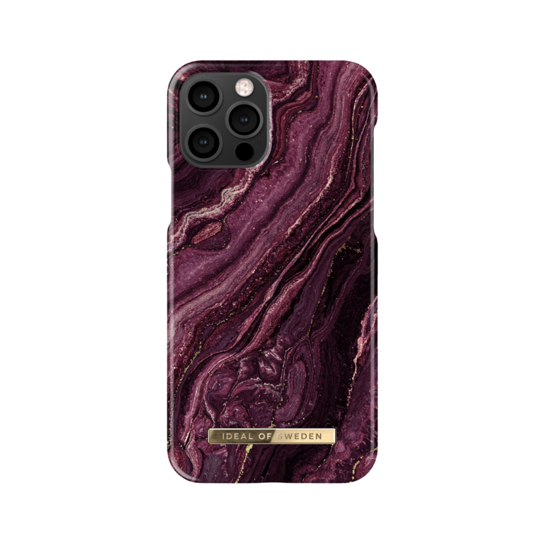 iDeal of Sweden Handyhülle Apple iPhone 12/12 Pro GOLDEN PLUM Lila No.111.1  – Ambiance1