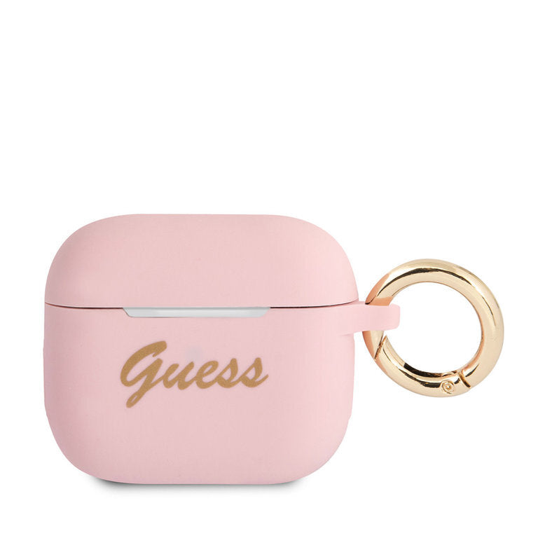 AirPods 3 Schutzhülle Guess Silikon Rosa No.400-1