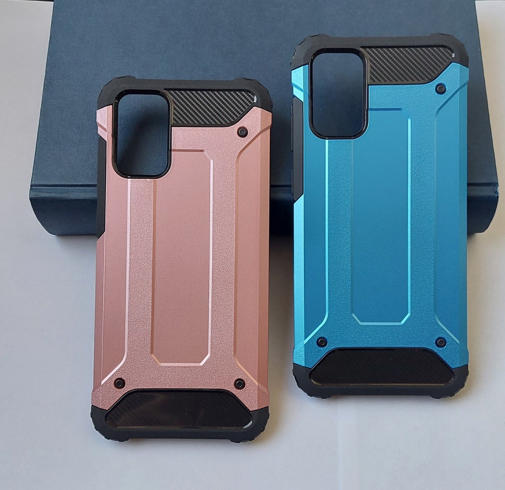 Handyhülle Galaxy S20 Plus Case Shockproof 2in1 in Rosa oder Blau